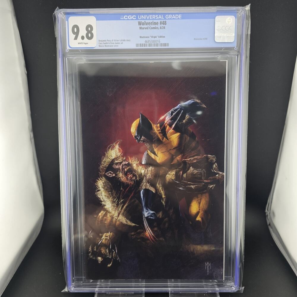 Wolverine #48 CGC 9.8 White Pages Mastrazzo Virgin Variant MCU X-Men 2024